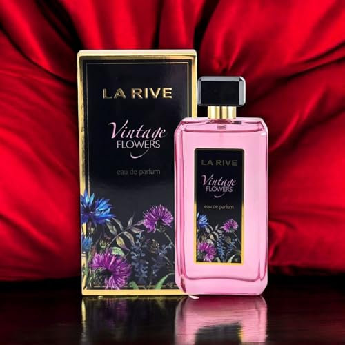 La Rive Vintage Flowers Eau de Parfum für Damen, 90ml – Klassisch-blumiger Duft mit Vintage-Charme