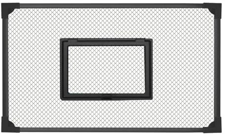 Ronyme Aquarium Bildschirm Top Abdeckung Mesh Bildschirm Anti Jumping Net Abdeckung Aquarium Haube Schutz Net, 60x30cm