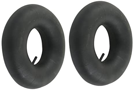 Klanata 2er-Pack 145/70 6-Reifen-Schlauch mit geradem TR13-Ventilschaft, passend für 90-ATV-Gokarts, Sackkarren, Rasenmäher, Mehrzweckkarren und Schneefräsen, robuster Butylkautschuk,
