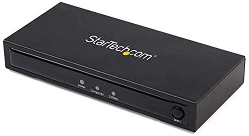 StarTech S-Video Or Composite to HDMI Converter with Audio- 720P