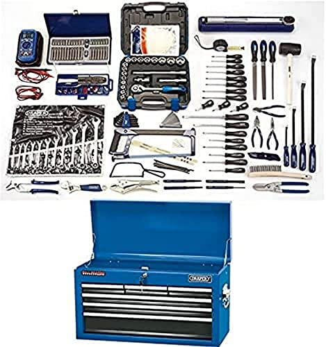 Draper 53205 Workshop Chest Tool Kit, 600mm x 260mm x 340mm