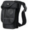 Xieben Nylon Drop Bein Tasche für Herren Frauen Tactical Military Oberschenkel Taille Gürteltasche Motorrad Fahren Radfahren Reise Tactical Outdoors Sports Bum Gürteltasche Schwarz