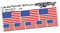 Finest Folia 8 x Aufkleber Fahne Länderfahne Flagge RC Car Auto Motorrad Sticker Fahrrad Aufkleber Modellbau (R028 USA)