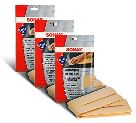 SONAX 3 x 04192000 Voiture Lingette Lingette abledern Vernis Entretien 1