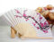 Gemini_mall® Cherry Blossom Hand Held Fans Folding Fan Bamboo Fabric Hand Fan (Cherry Blossom)