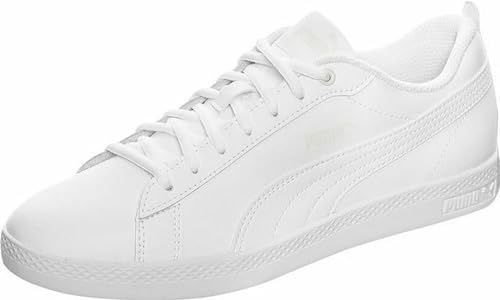 PUMA Damen Puma Smash Wns V2 L Sneaker, Puma White Puma White, 42 EU