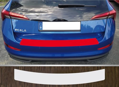 is-tuning kompatibel mit Skoda Scala ab 2019 Lackschutzfolie Ladekantenschutz transparent