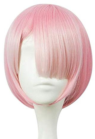 REM Cosplay Perücke oder RAM Cosplay Perücken Re: Zero Startleben in einer anderen Welt Kostüm spielen Halloween Kostüme CHINA RAM