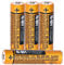 HHR-65AAABU NI-MH Akku für Panasonic 1,2 V 630mAh AAA Akku für schnurlose Telefone, 4 Stück