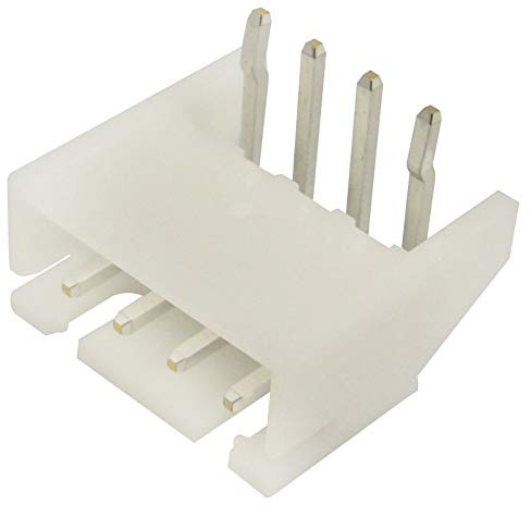 Steckverbinder, rechtwinklig, 4-Wege-Steckverbinder, für PC-Platinen, 10 Stück, S4B-XH-A (LF)(SN)
