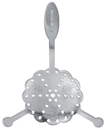 Absinthe Fountain Absinthe Spoon, Stainless Steel Wormwood Spoon, 5 Optional Types, Cocktail Glass Cup Drinking Filter Hollowed Out Absinthe Fountain Spoon Dripper(#3)
