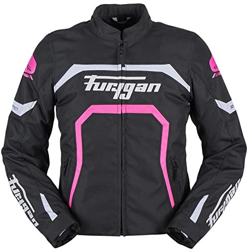 FURYGAN Blouson de moto MYSTIC EVO - Protection avancée des épaules et des coudes - Doublure thermique & Amovible - Manche réglable - Tailles différentes