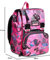 Seven Zaino, Scuole Elementari Medie, Estensibile Bambine e Ragazze, Rosa (Candy Fuxia)