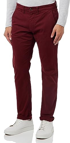 camel active Herren Slim Fit Chino Rot, menswear-33/34