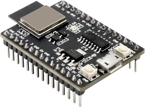 XTVTX ESP-C3 ESP-32-C3-1 Entwicklungsboard,2 Stücke ESP-C3 Kernboard 4MB SPI-Flash konfigurieren mit ESP-32-C3-MINI-1 Modul WiFi Bluetooth 5.0 Modul