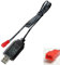 Aliwisdom Smart Universal RC Charger Cable with JST 2 Pin Connector Plug for 4.8V & 6V & 7.2V Ni-MH/Ni-CD Battery Pack, Compatible RC Car/Boat/Plane/Drone/Tank and other remote control toys (6V)