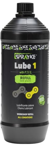 SPRAYKE 8027354604106, Barattolo LUBE 1 Olio A Goccia Ref 1000 ML Unisex-Adult, Multi-Coloured (Multi-Coloured), One Size