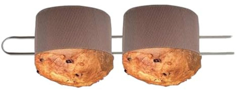 FORNO SERVICE, Spilloni forca per Panettone e Colomba acciaio inox 10 pz - cm 60