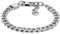 Fossil Herrenarmband Harlow Linear Texture Chain Edelstahl, JF04697040