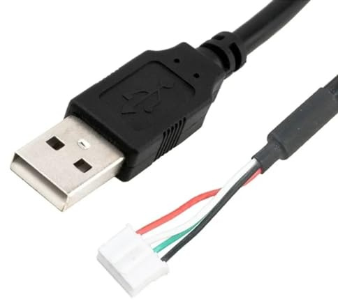 YSJJZRL USB to PH2.0 Cable, USB 2.0 Male to PH2.0 Female 4 pin/5 pin Data Cable (USB to PH2.0 4 pin-1.5M)