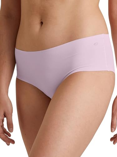 CALIDA Natural Skin Seamless-Panty Damen, Low Cut, nahtlos, weich, temperaturausgleichend, schnelltrocknend Orchid Rose 48-50