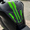 Resin Bike Adesivi Moto Compatibile con Kawasaki Z900 2023-2024. Protezioni Paraserbatoio da Urti e Graffi. Adesivi Resinati con Effetto 3D Made in Italy
