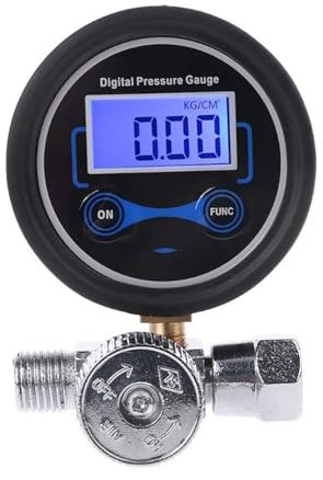 1/4 Digital Air Compressor 200PSI/BAR/KPA/KG/CM2 Pressure Regulator Gauge Spray Guns Air Tools Air Adjusting Control