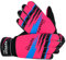 warrior gears Goalkeeper Gloves Kids, Football Goal Keepers Gloves, Goalie Gloves Kids with Double Wrist Protection, Junior Goalkeeper Gloves - For 5-6 Years Kid - Pink, 3