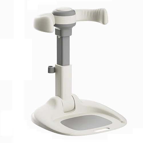 Soporte de bañera para bebé con base antideslizante, soporte de ducha ajustable para bebés, bañera de bebé con soporte, soporte de pie de ducha para niños pequeños de 6 a 36 meses, ducha infantil para