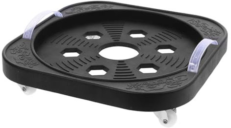 POPETPOP Pflanzenständer Edelstahl Beweglicher Blumentopfständer Für Zimmerpflanzen Einfach Zu Transportieren Und Stabil