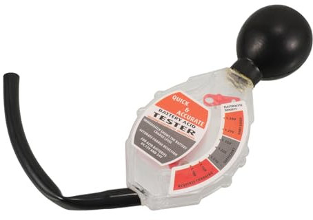 Tester Antigelo per Auto Densitometro Portatile per Fluidi Refrigeranti e Elettroliti Strumento Compatto per Misurazione Precisa Della Densità per Test Esterni Batterie e Antigelo