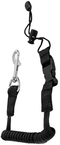 Generisch Kayak Paddle Strap - Stretchy High Fan Holder for Safe Freshwater and Saltwater Fishing, Boating with Adjustable Function, Paddle Lead for Outdoor Canoeing, 21.65 Inches