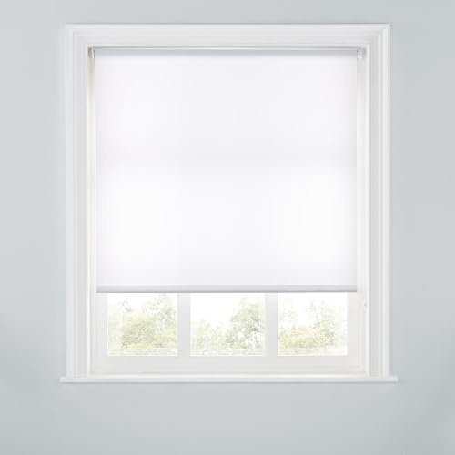 Trimmable Daylight Roller Blind - 4FT - WHITE - 120cm(W) x 170cm(L)