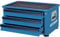 GEDORE 6618130 1430 Werkzeugtruhe mit 3 Schubladen, Blau