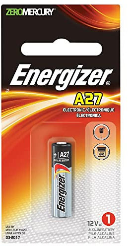 Button Cell Battery, A27, 12V
