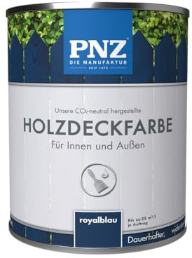 PNZ Holzdeckfarbe, Gebinde:2.5L, Farbe:royalblau
