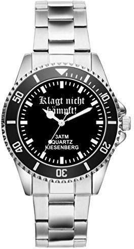 KIESENBERG Soldat Geschenk Bundeswehr Artikel Klagt Nicht kämpft Uhr 2502