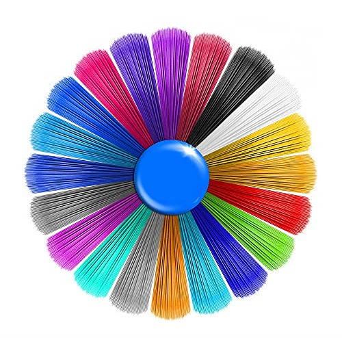 Sinzau Filamento per penna 3D PLA, 1,75 mm (20 colori)