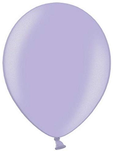 Paquete de 50 Decoraciones de Globos de Látex Fiesta - Lila