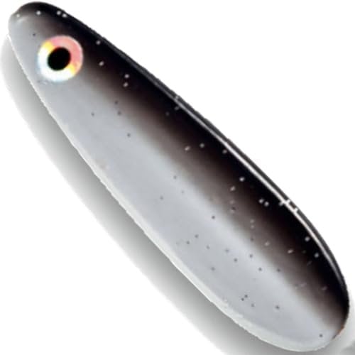 Paladin 8g 4cm Troutwerk Durchlaufblinker Thor - Forellenblinker, Farbe:schwarz-silberfarben