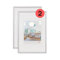 walther design Bilderrahmen silber 20 x 30 cm Doppelpack, New Lifestyle Kunststoffrahmen KV030SD