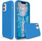 SURPHY Liquid Silicone Case Compatible with iPhone 12 mini Case 5.4 inches, Gel Rubber Full Body Shockproof Phone Case with Microfiber Lining for iPhone 12 mini 5.4 inches 2020 (Surf Blue)