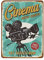 Yuan Sign Blechschild, 20 x 30 cm, Kino-Filmabende Get Tickets Now, Kunstschild, Heimdekoration für Café, Bar, Zimmer, Vintage-Dekor