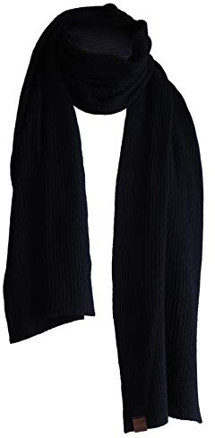 Reiner Kaschmirschal - 100% Kaschmir - Hergestellt in Nepal - Schwarz