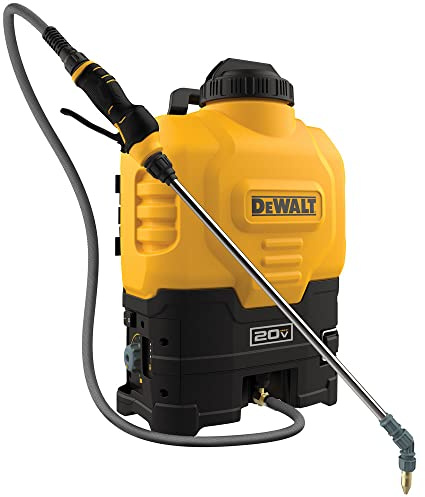 DEWALT 190681 20V MAX 4 gal. Lithium-ion Cordless Backpack Sprayer Kit (2 Ah)
