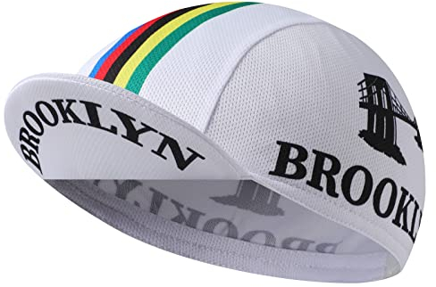 BikingBros Leichte Sommer Fahrradkappe mit UV-Schutz für - Radsport-Kappen für unter den Helm