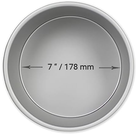 PME Teglia rotonda per torta in alluminio 177 x 50mm