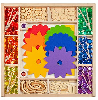 SINA 35011 Kindergarten-Schmuckstein-Mandala