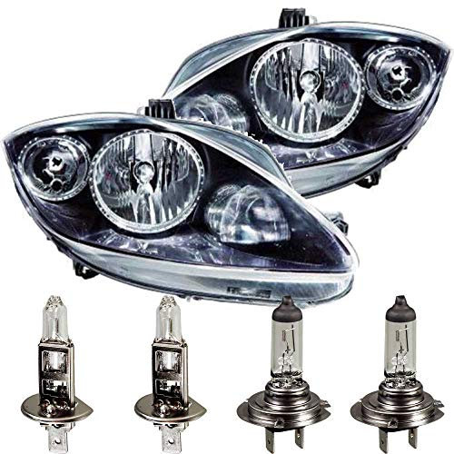 EISENFELS Bundle Set 106513416 erstellt mit Scheinwerfer rechts & links + Leuchtmittel H7 H1 kompatibel Altea 5P1