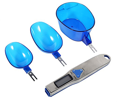 Electronic Digital Measuring Spoon Accurate Gram Measuring Spoons with Scale Kitchen Scales Measuring Tool 500/0.1G